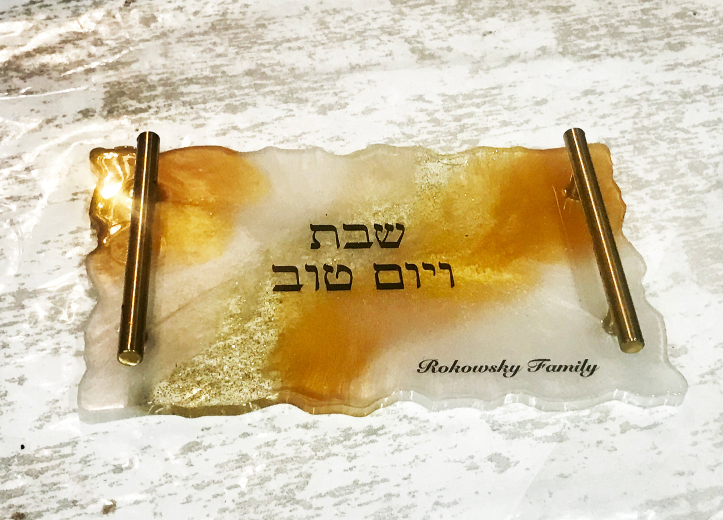 Resin Shabbos Tray Kits