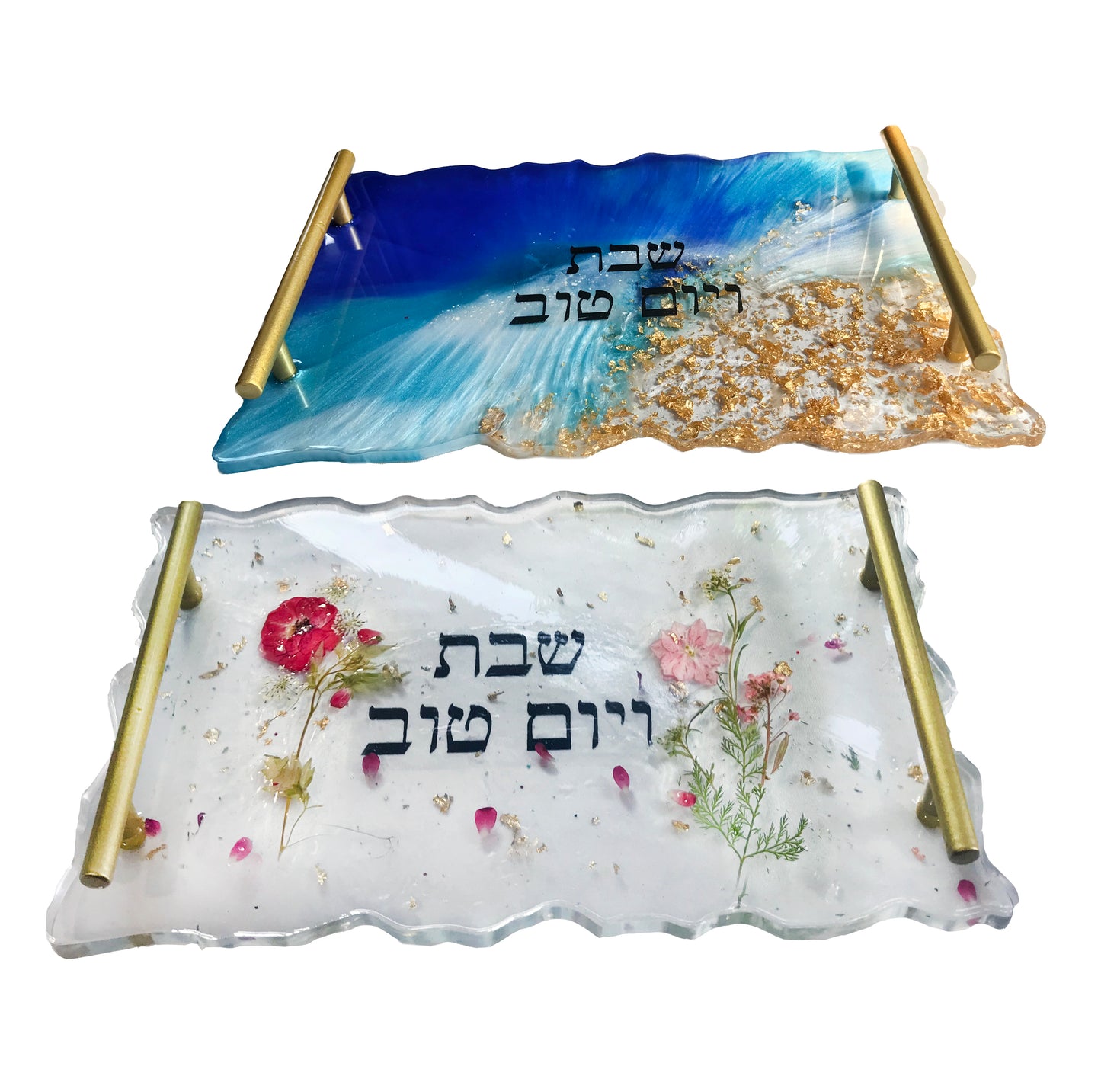 Resin Shabbos Tray Kits