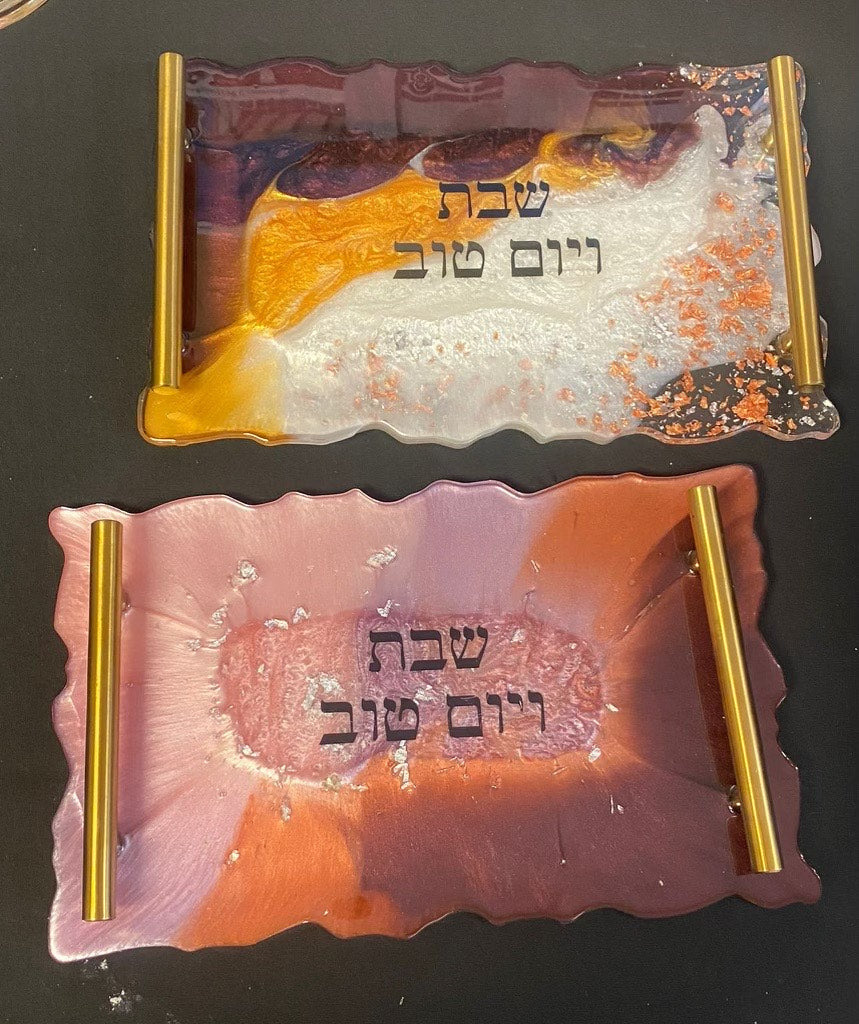 Resin Shabbos Tray Kits