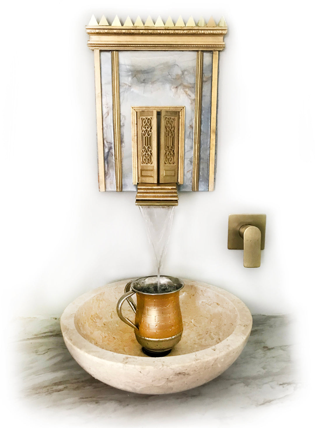 Yearning in Resin - Crafting a Daily Reminder of the Bais Hamikdash