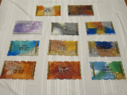 Resin Shabbos Tray Kits