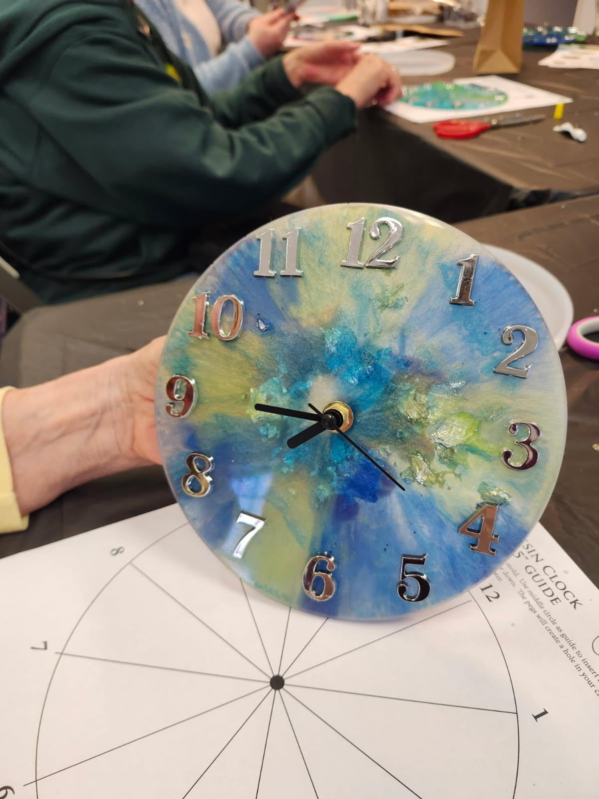 NEW!! Resin Clocks