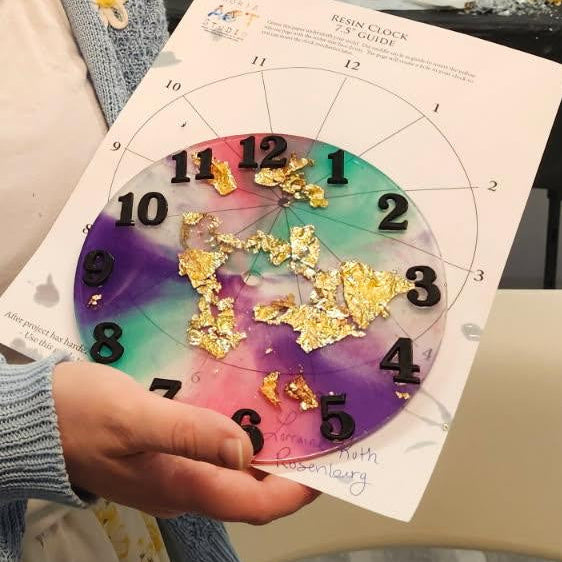 NEW!! Resin Clocks