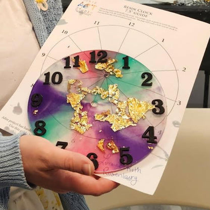 NEW!! Resin Clocks